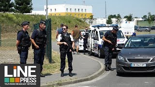 Évasion de Rédoine Faïd  Réau 77  France 01 juillet 2018 [upl. by Zoldi]