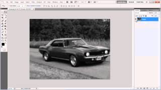 How to create an old movie effect in Photoshop [upl. by Ailsa]