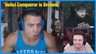 Tyler1 Hello Conqueror is Broken  LoL Daily Moments Ep 741 [upl. by Derman]