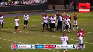 Hollis Abernathy Sack on Defense Muscle Shoals VS Decatur [upl. by Swirsky]