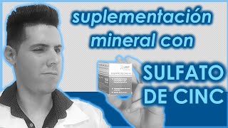 Sulfato de Cinc  Beneficios y Propiedades de la suplementación mineral a base de cinc [upl. by Nahtam108]