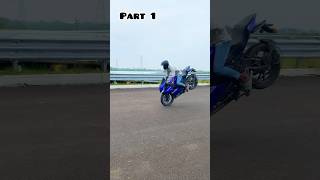 Part 1 😱how to wheelie [upl. by Otxis]