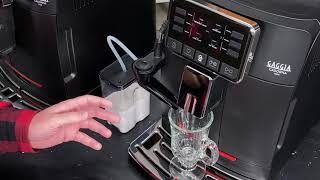 How to Make Milk Drinks on Gaggia Cadorna Espresso Machines [upl. by Quiteri]