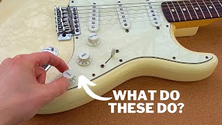 Stratocaster Knobs Explained Volume Tone and Pickup Selector [upl. by Stauffer]