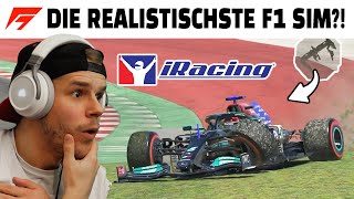 Die realistischste Formel 1 Simulation Das erste Mal iRacing mit dem Mercedes W12 [upl. by Ynettirb]