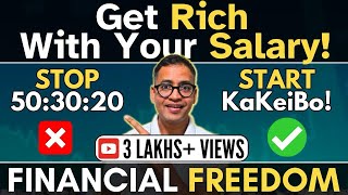 Want to be RICH with Salary  STOP 503020  Start Kakeibo in 2024  Financial Freedom Rahul Jain [upl. by Okajima]