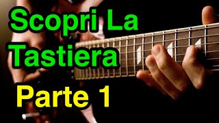 Lezioni di Chitarra Scopri La Tastiera Parte 1 [upl. by Eigriv]