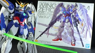 LOOKS LIKE ITS SENT FROM HEAVEN  MG Wing Gundam Zero EW Ver Ka Unboxing [upl. by Thierry]