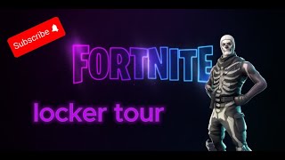 Locker tour in fortnite [upl. by Ram]