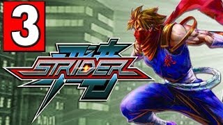 STRIDER 2014 Gameplay Walkthrough Part 3 ROBOT EAGLE HD XBOX ONE PS4 PC quotSTRIDER PS4quot [upl. by Kwabena]