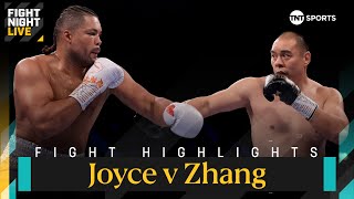 🇨🇳 𝐁𝐈𝐆 𝐁𝐀𝐍𝐆 𝐙𝐇𝐀𝐍𝐆 𝐃𝐎𝐄𝐒 𝐓𝐇𝐄 𝐃𝐎𝐔𝐁𝐋𝐄 💥  Zhilei Zhang vs Joe Joyce Fight Highlights  ZhangJoyce2 [upl. by Willet236]