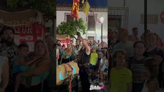 Live falconry shows with trained birds of prey Benalmádena pueblo 2024 [upl. by Jase]