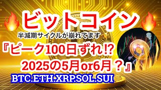 【ビットコイン60000耐え‼️】BTCの半減期サイクルが変化🫡最高値は来年の中頃か⁉️冬の時代のプロジェクトは80が生き残る😂予想に反して多いよ〜🧧 [upl. by Dnumyar]