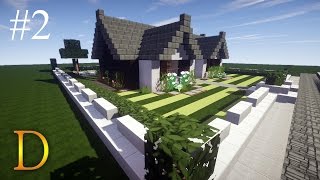 MINECRAFT PORADNIK  Jak zrobić dom z basenem 2 [upl. by Sholeen163]