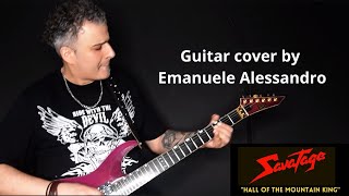 Hall Of The Mountain King SavatageGuitar cover by Emanuele Alessandro [upl. by Fishbein812]