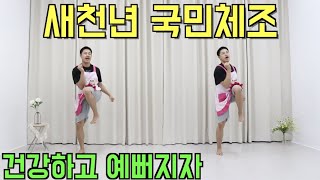 새천년건강체조  국민체조 with 엄마TV 에어로빅 줌바댄스 다이어트댄스 총집합편 [upl. by Ehcadroj]