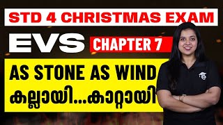 STD 4 EVS  Christmas Exam  Chapter 7  As Stone As Wind  Kallayi Kaataayi  Notes amp Answers [upl. by Mylander]