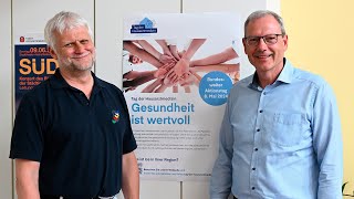 Tag der Hausarztmedizin Patientenbeauftragter Thomas Zöller bei Joachim Lentzkow [upl. by Immac57]