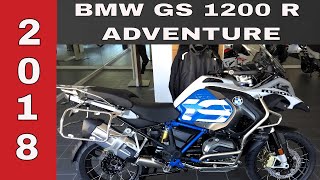 BMW GS 1200 ADVENTURE 2018  RALLY [upl. by Ahsoek]