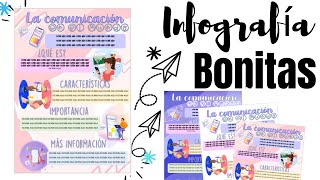 Cómo hacer INFOGRAFÍAS EN WORD💨 [upl. by Leahcimaj]