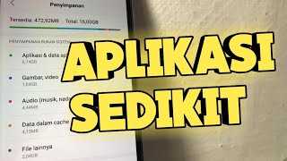 Cara Mengatasi Memori Internal Penuh Padahal Aplikasi Sedikit  Tutorial Android [upl. by Noremak]