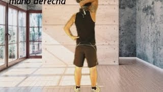 Extension triceps tras nuca mano derecha [upl. by Buffy]