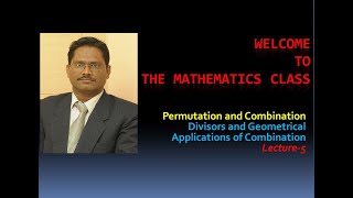 Permutation and Combination Lecture 5 [upl. by Eilsehc]