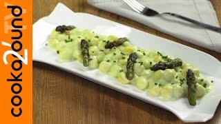 Gnocchi alla crema di asparagi  Ricette primi piatti [upl. by Brendin]