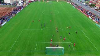 WidzewTV DRON Skrót meczu Widzew Łódź  LKS Rosanów [upl. by Eserehs]