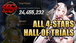 HOW TO BEAT HALL OF TRIALS RAMPAGING HARSETTI  Epic Seven [upl. by Kass]