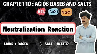 Neutralization reaction  class 10  mmk chemistry [upl. by Attekahs]