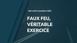 Faux feu véritable exercice [upl. by Scarito]