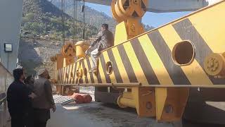 Hydropower Engineering Marvels Stop Log lifting beam and Flap Gate in Action [upl. by Ainatit]