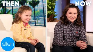 Then and Now Macey Hensleys First and Last Appearances on The Ellen Show [upl. by Sandberg]