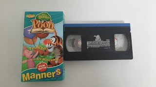 Full VHS The Book of Pooh Fun with Manners [upl. by Etteniuq845]