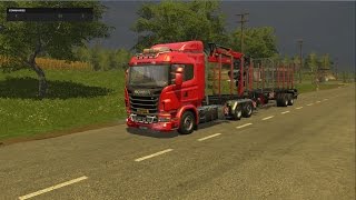 Scania R730 StreamLine Timber Crane 6x2 WIP Farming Simulator 2017 [upl. by Meggi]