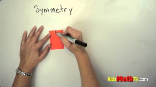 Notion Of Symmetry and Asymmetry Video For Kids [upl. by Ahsemat]