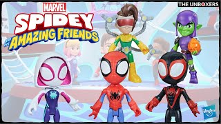 Spidey and His Amazing Friends Web Squad Action Figure Set [upl. by Sparhawk57]