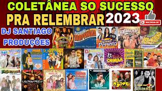 COLETÂNEA SÓ SUCESSO PRA RELEMBRAR 2023  músicas dos anos 90 e 2000  DJ Santiago Produções [upl. by Fusuy610]