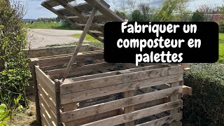 DIY COMPOSTEUR EN PALETTES [upl. by Stromberg]