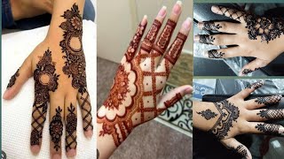 simple mehndi designnew mehndi designback hand mehndi designeasy mehndi designMominas world [upl. by Anaili]