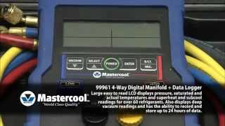 Mastercool 99961 4 Valve Digital Manifold Gauge Set With hoses at shoprdholdercom [upl. by Melicent]