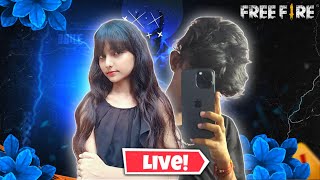 🔴FREE FIRE LIVE WITH AASHKI AND 1 VS 4 GUILD TEST😎 classyff fflive nonstopgaming girlgamer [upl. by Yesnik]