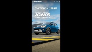 The New Ignis  Experience comfortable drives with a High SUVlike Stance [upl. by Aztiraj]