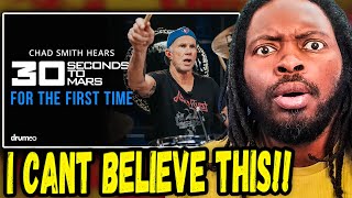 Rapper Reacts to Chad Smith hearing 30 Seconds to Mars for the first time [upl. by Naicad]