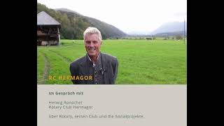 Herwig Ronacher Rotary Club Hermagor 20231023 [upl. by Lamok]