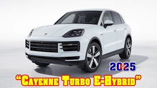 2025 porsche cayenne turbo ehybrid review  2025 porsche cayenne turbo ehybrid suv  exhaust [upl. by Euqinu]