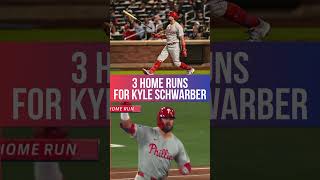 Another 3 Home Run game for Kyle Schwarber [upl. by Nilyaj]