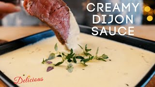 Creamy Mustard Sauce That Goes Well With Everything [upl. by Niklaus]