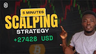 Simple 5min Crypto Scalping Strategy To Make 100  10000 Monthly 💰💸 [upl. by Liahkim]